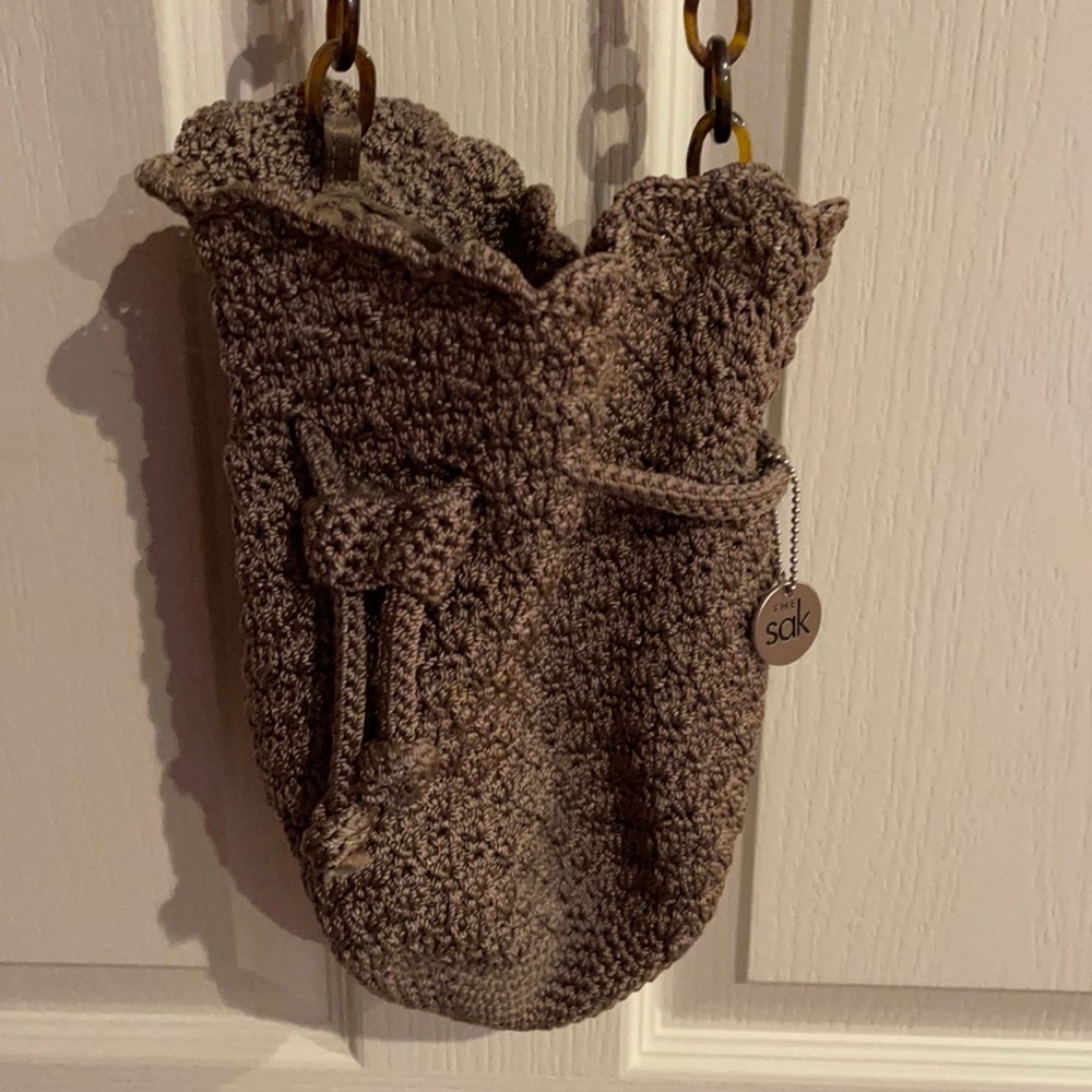 The Sak tan/brown crossbody bag.  Adorable!